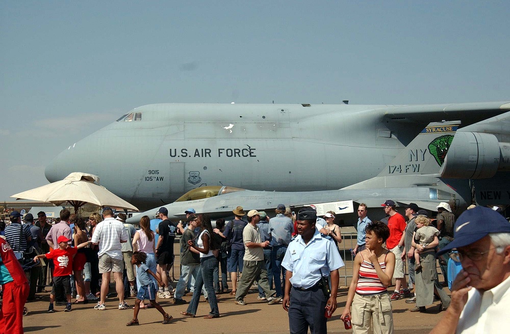 Aerospace Spectacle Captivates Crowds at South African Exhibition