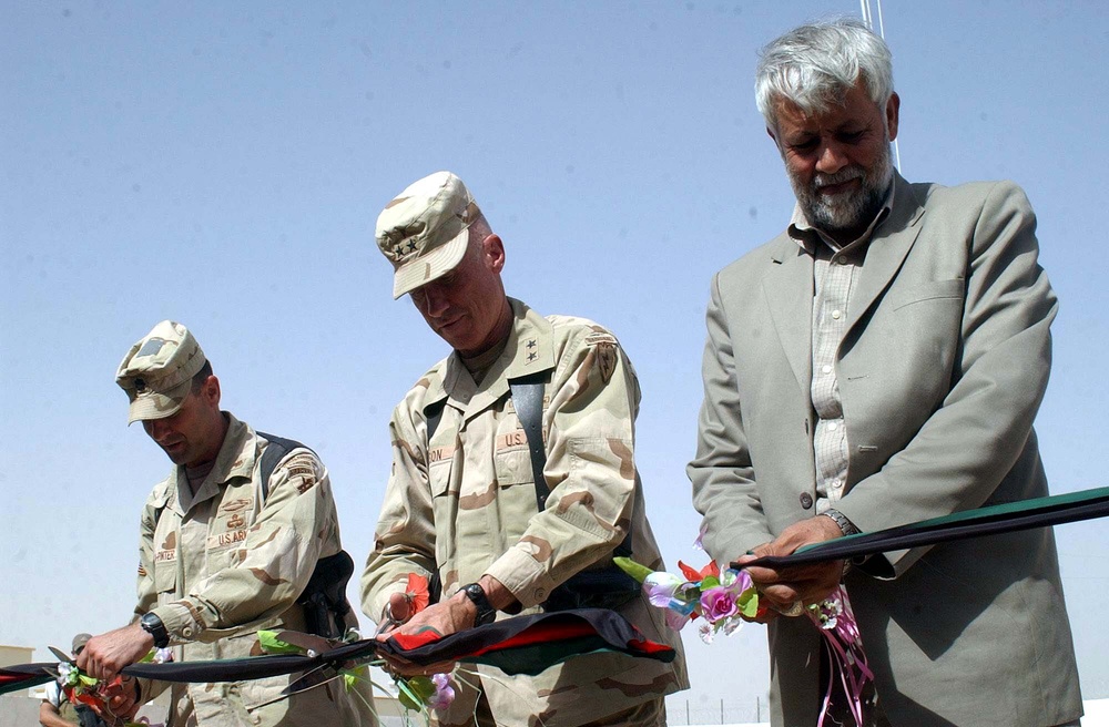 Afghan, U.S. Officials Open Farah Provincial Reconstruction Team