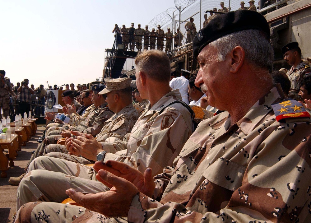 Iraqi Coastal Defense Force Launches at Umm Qasr Port