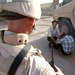 U.S. Soldier Oversees Iraqi Police Fitness Test