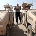 Iraqi Police Applicant Gives It His All in Fitness Test