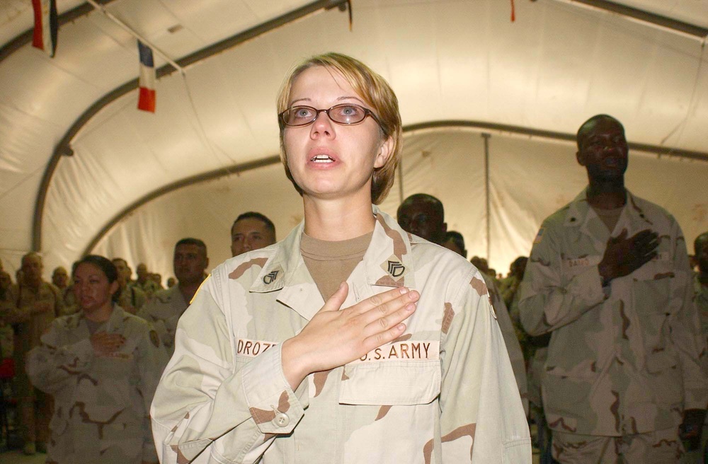 Polish-Born Army NCO Leads Naturalization Ceremony in Afghanistan