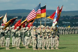 1st Armored Division Returns from Iraq, Honored at Wiesbaden Parade