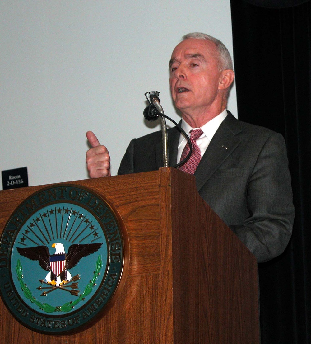 Retired General Highlights Drug Prevention Efforts at Pentagon Observance