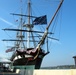 USS Constellation Docks at U.S. Naval Academy