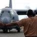 Air Force Airman Marshals C-130 Hercules in Rwanda for Humanitarian Mission