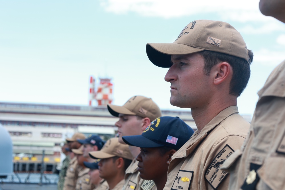USS Michael Murphy Awarded 2024 Arleigh Burke Fleet Trophy