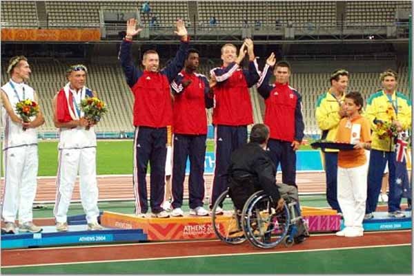 Navy Petty Officer Wins Gold, Silver Medals at 2004 Paralympics