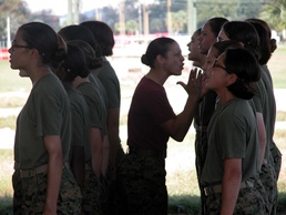 Drill Instructor Instills Marine Corps Pride in Recruits at Parris Island