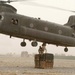 Army Logistics Troops Deliver Ammunition by Chinook Helicopter in Afghanistan