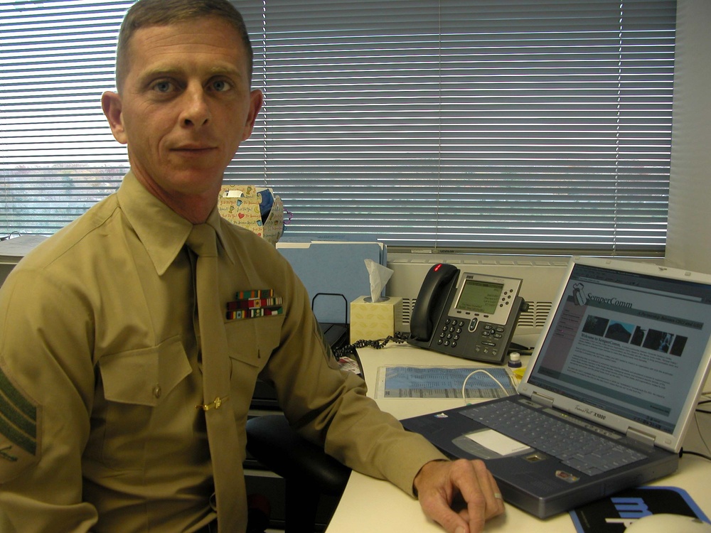 New Website Boosts Morale for Marines at Remote Okinawa Training Center