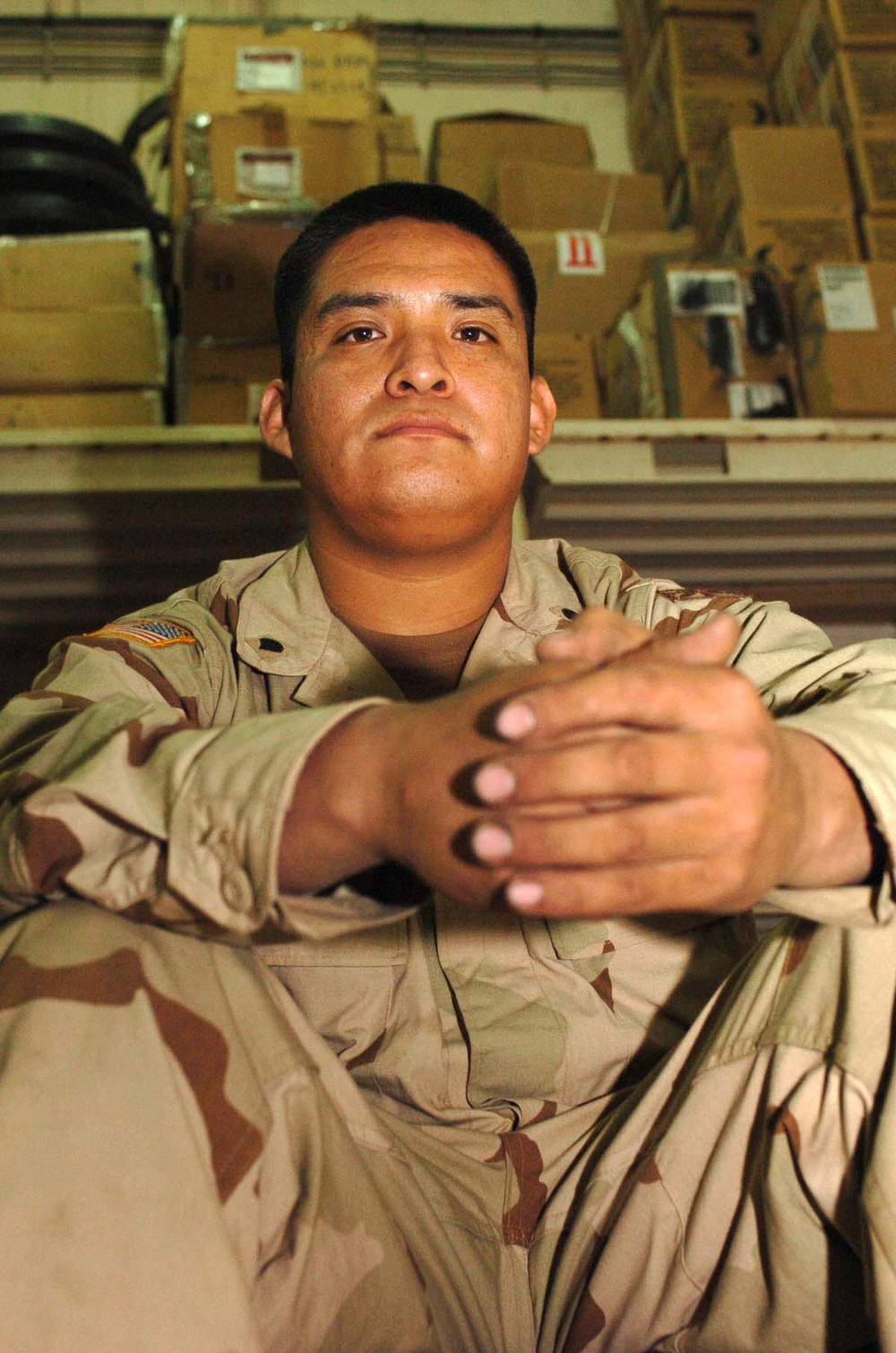 Native American Soldier Reflects on Upbringing