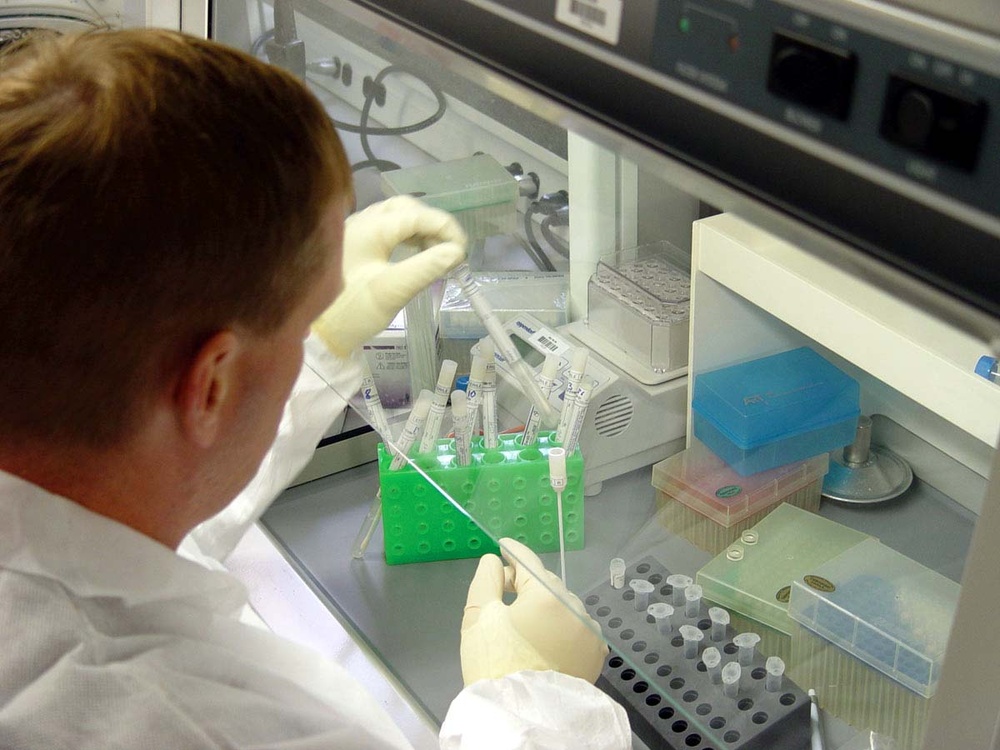 Army Captain Trains to Identify Biological Warfare Agents