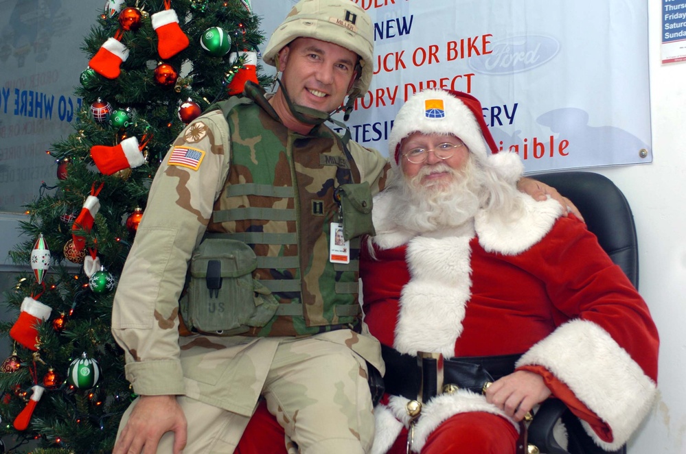 Deployed Soldier Ensures Santa Receives Christmas Wish List