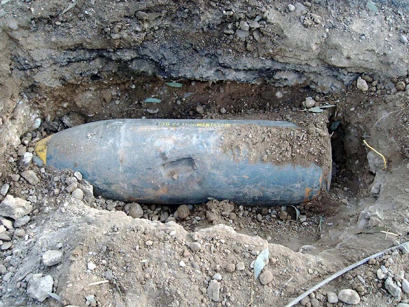 Explosive Device Discovered During Route Clearance Operation