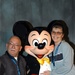 Army Reservist Poses with Mickey Mouse at Recovery Tribute