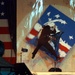 Artist's Unique Painting Style Captivates Veterans at Gala Tribute