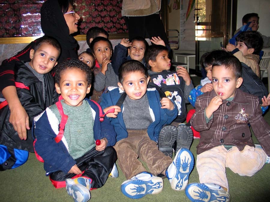 Soldiers Bring Treats to Children at Baghdad Orphanage