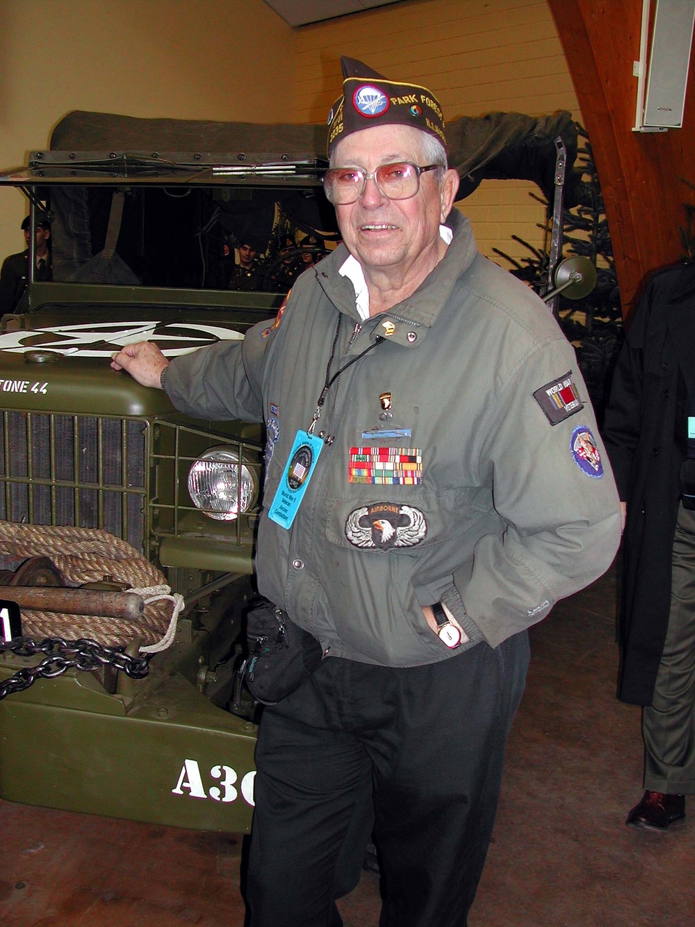 Veteran Commemorates 60th Anniversary of Battle of the Bulge