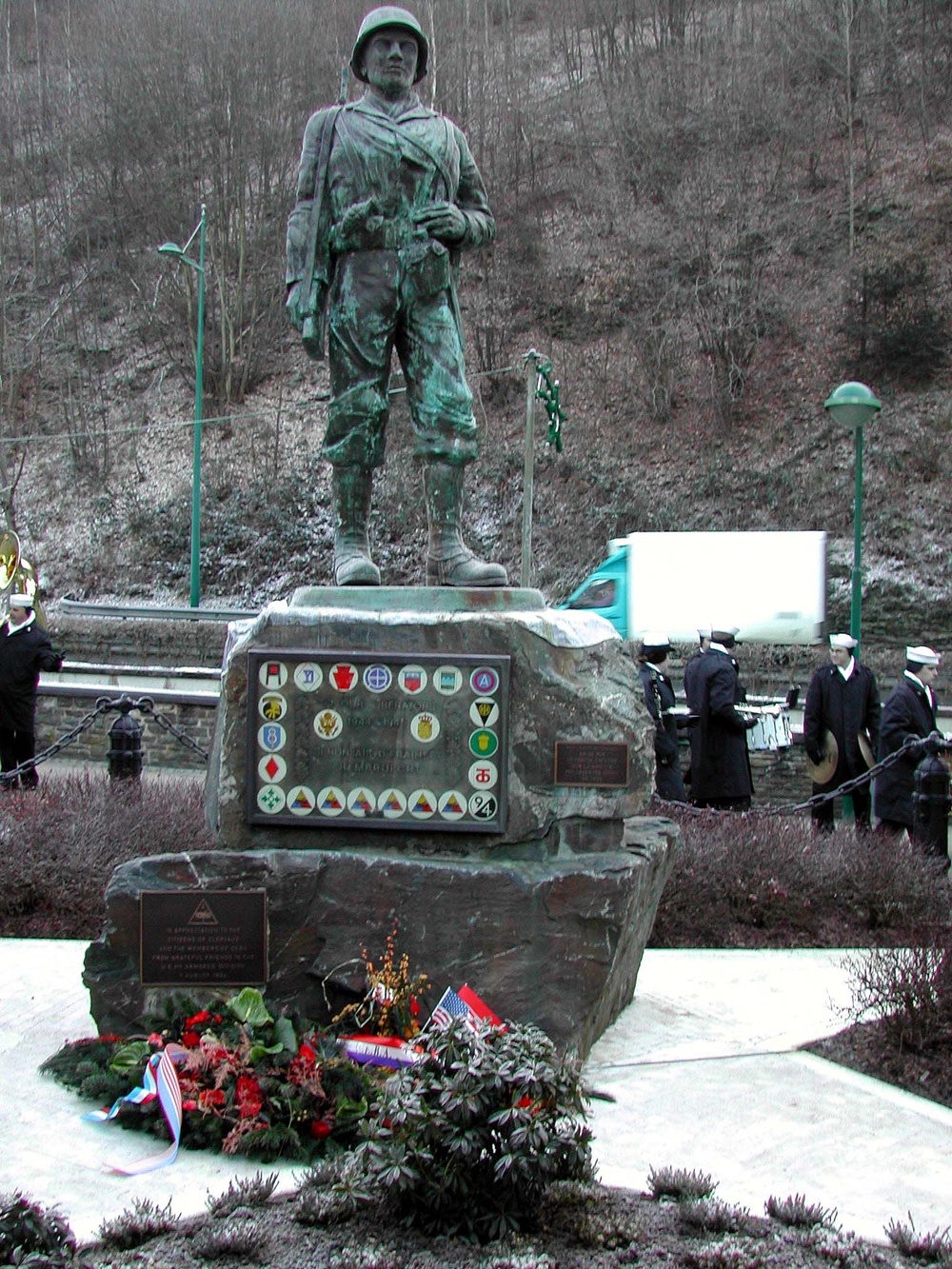 GI Monument Honors WWII Liberators of Luxembourg