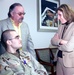 Army Cpl. Eli F. Cook Receives Purple Heart, Meets 9/11 Widow