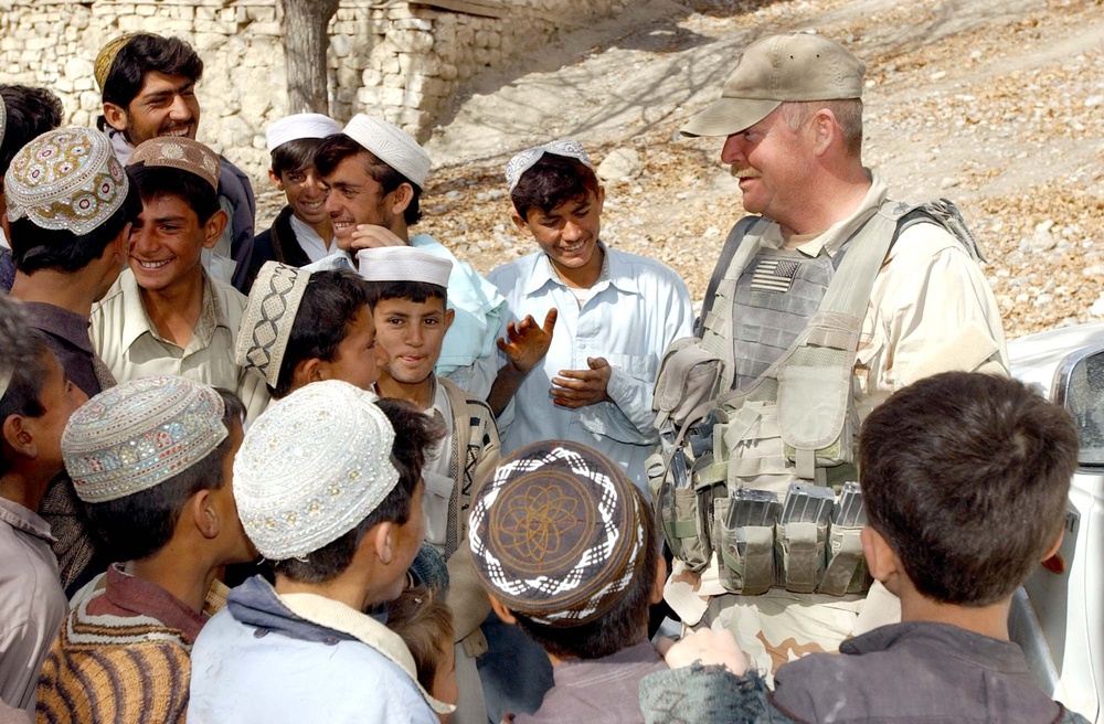 Army Sergeant Connects with Afghan Youth During Assessment