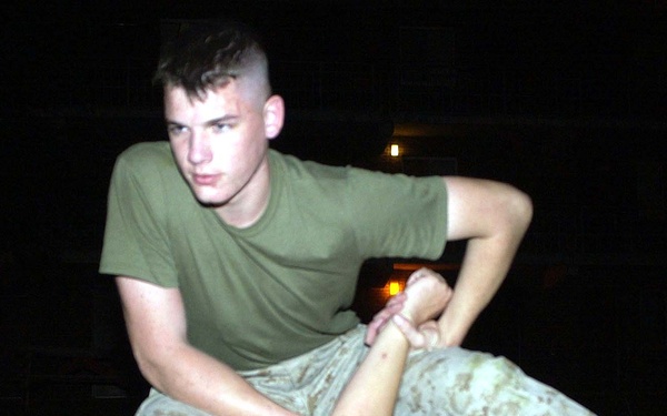 Marine Practices Martial Arts Techniques in Training