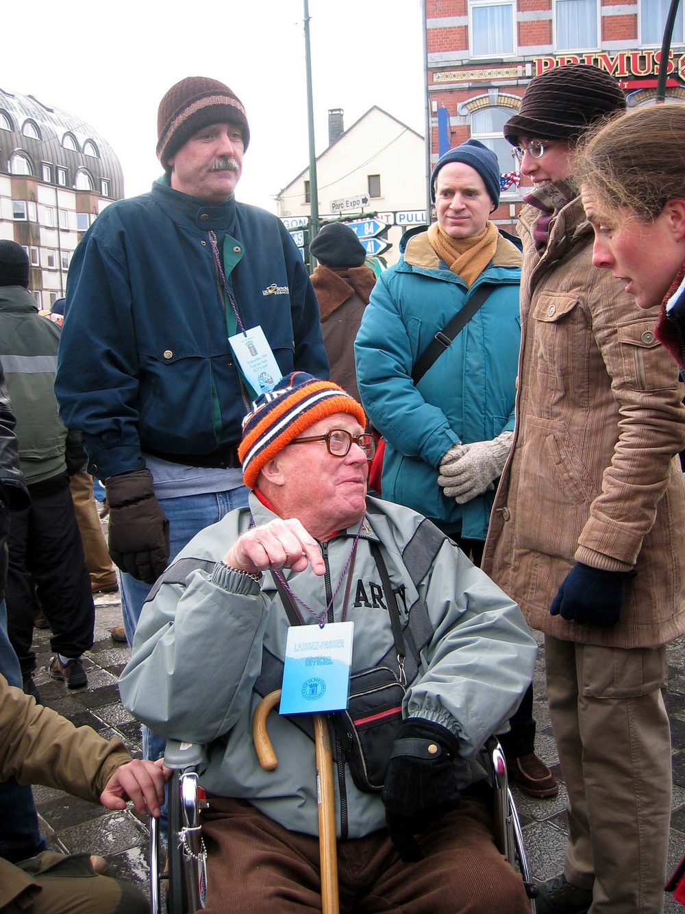 WWII Vet Honored by Belgian Residents 60 Years Later