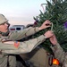 U.S. Sergeant Major Teaches Iraqi Soldiers Holiday Traditions