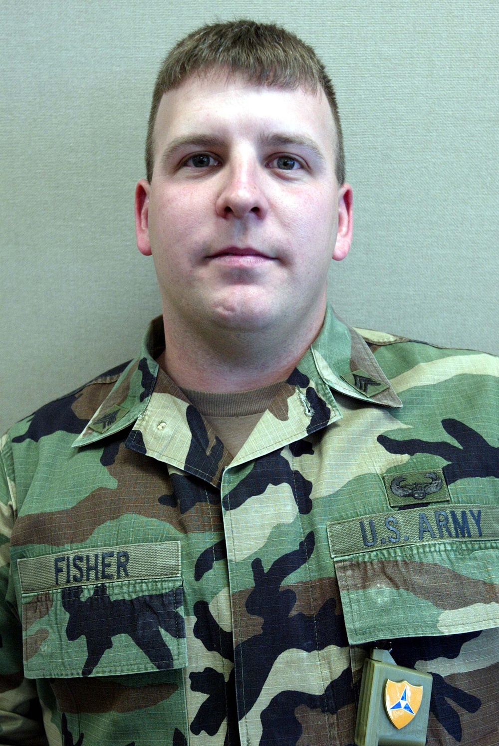 Army Sgt. Ronnie Fisher Served in Operation Iraqi Freedom