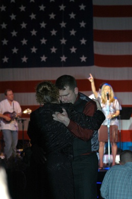 Blind Veteran and Wife Celebrate New Accessible Home
