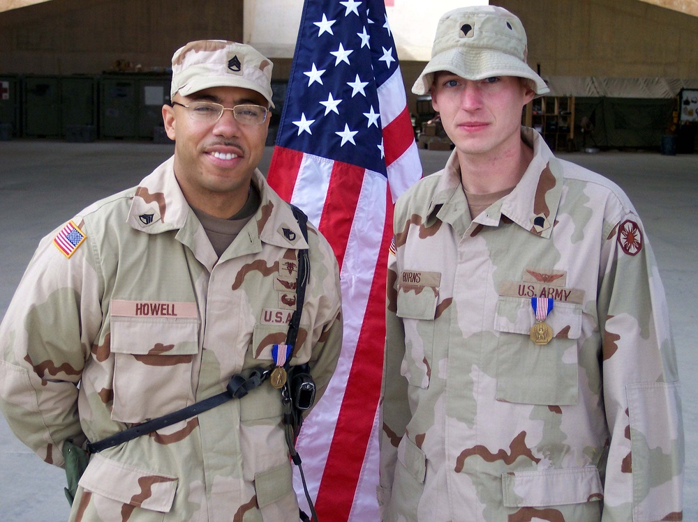 Army Medic, Crew Chief Honored for Heroics