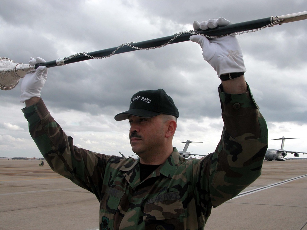 Air Force Drum Major to Lead Inaugural Parade