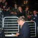 Rumsfeld Celebrates with Troops at MCI Center Gala