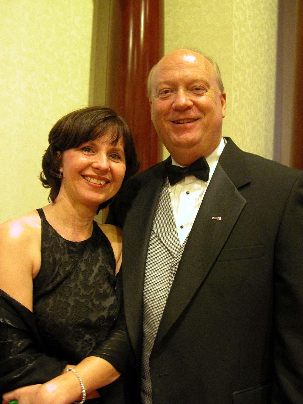 Florida Couple Attends Commander in Chief's Ball for 2005 Inauguration