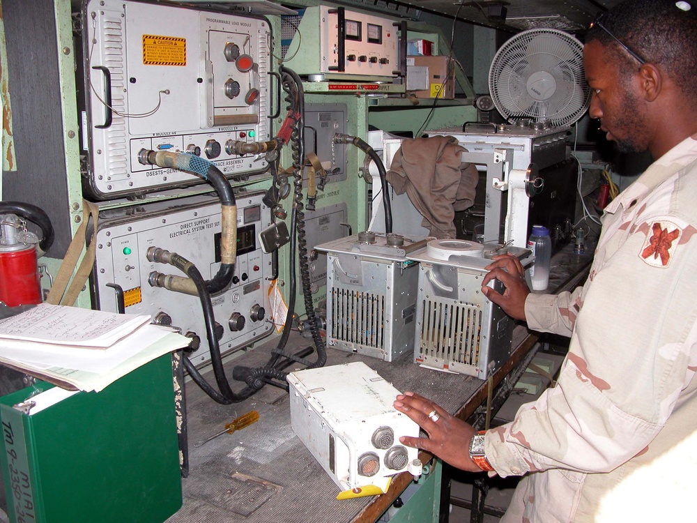 Louisiana National Guard Maintains Vital Equipment in Iraq