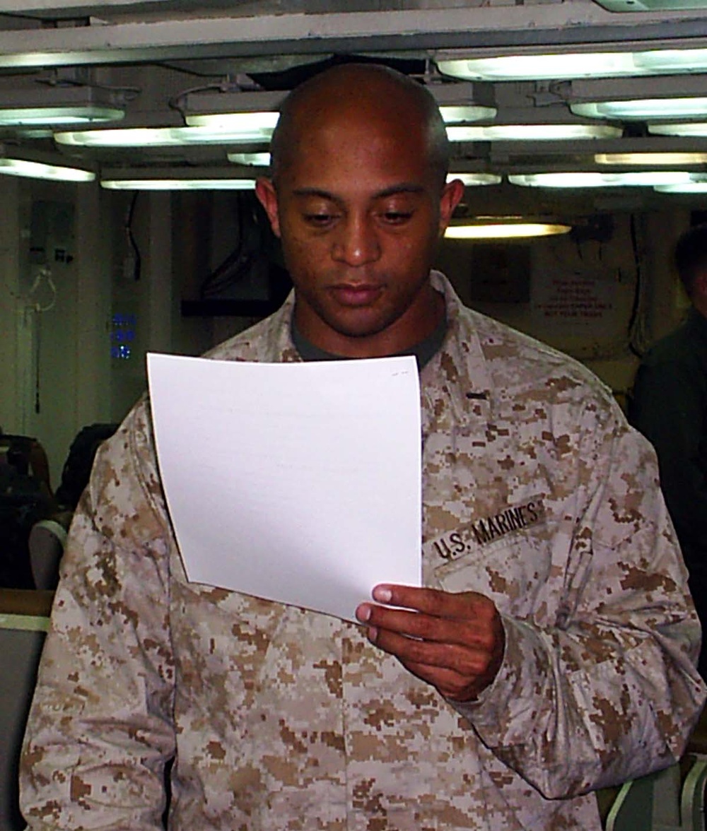 Marine Officer Reflects on Tsunami Relief Efforts