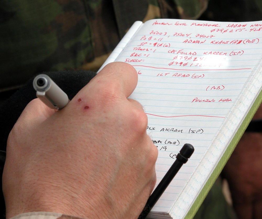 Army Captain Helps Iraqi Forces Prepare for Election