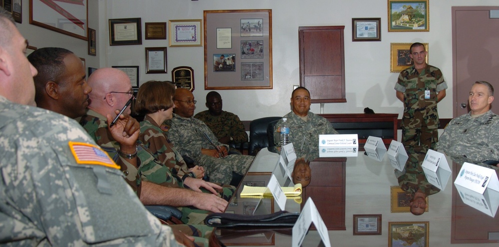 Senior Enlisted Advisor Visits Joint POW/MIA Accounting Command