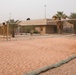 Volleyball Court Awaits Game at Forward Operating Base Loyalty, Iraq