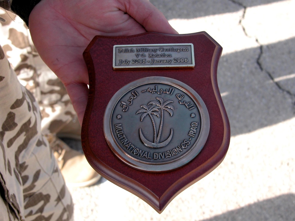 Polish Commander Honors Departing Ukrainian Allies in Iraq