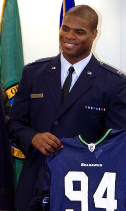 Air National Guard Capt. Bryce Fisher Balances Military, NFL Careers