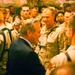 Rumsfeld Greets Troops at Camp Victory in Iraq
