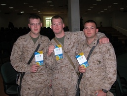 Troops Receive Phone Cards from Rumsfeld, Wal-Mart