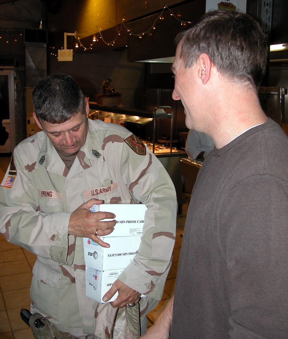 Walmart Donates Calling Cards to Deployed Troops