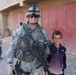 Army Commander Bonds with Iraqi Resident in Haqlaniyah