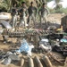 Soldiers Showcase Munitions Found South of Baghdad Airport