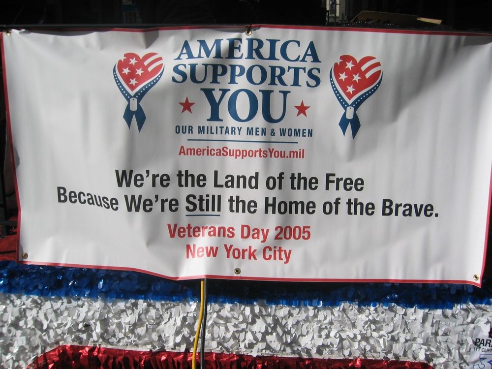 America Supports You Program Honors U.S. Military in Veterans Day Parade