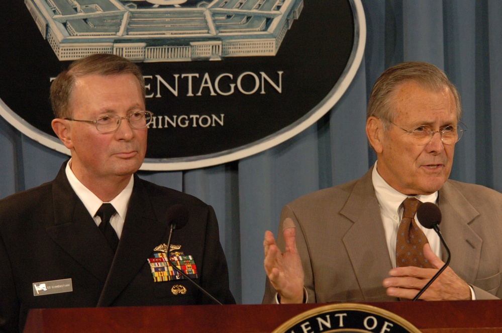 Top Defense Officials Field Questions at Pentagon Briefing