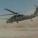 Black Hawk Helicopter Carries Soldiers on Counter-Terrorism Mission